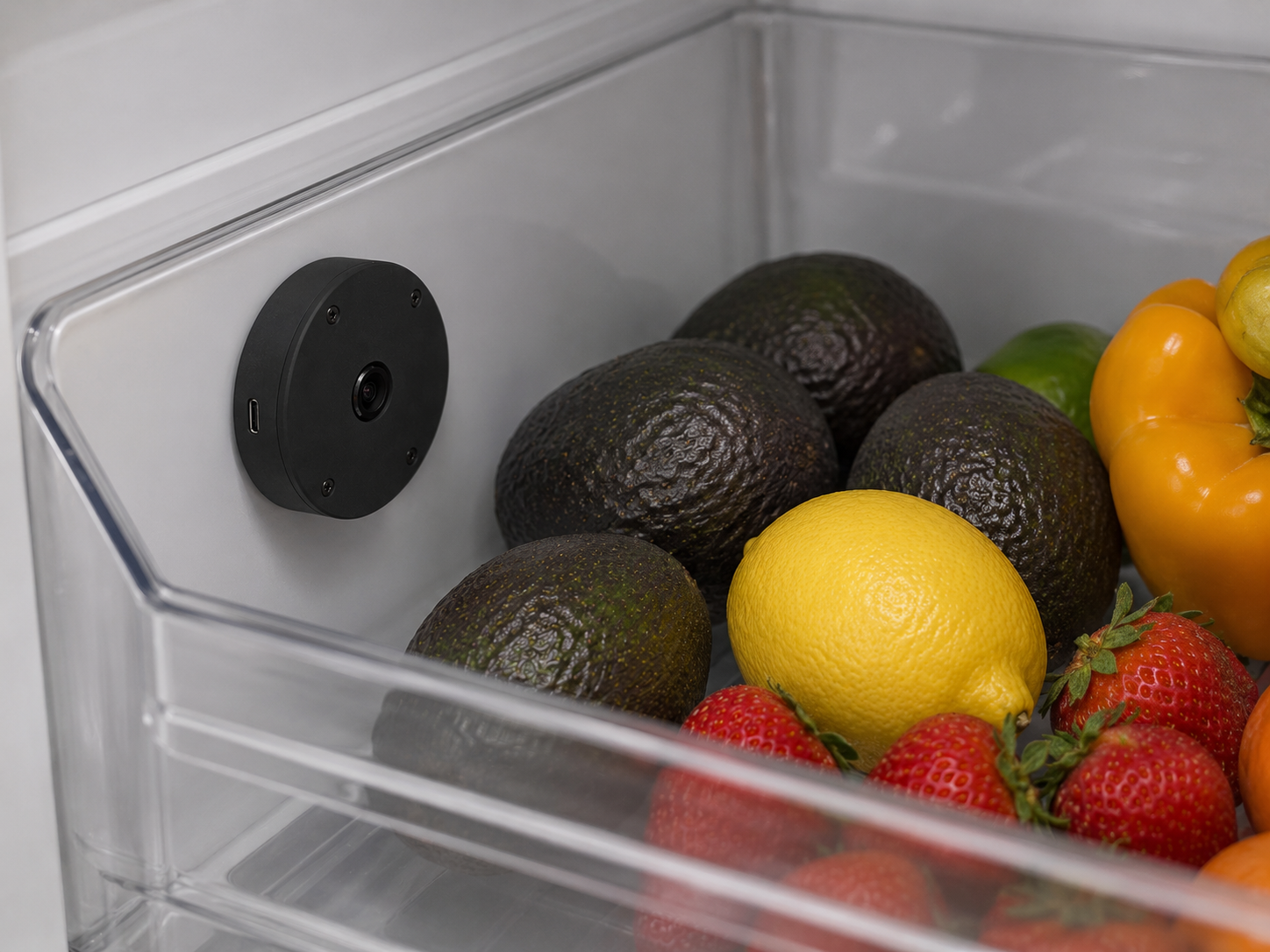 FreshSense — mounted in fridge